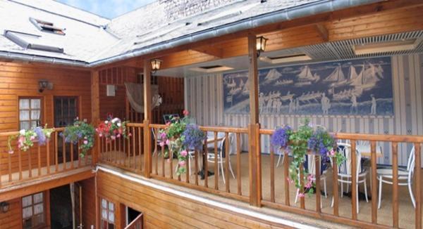 Hotel Henri IV Saint-Valery-en-Caux Exterior foto